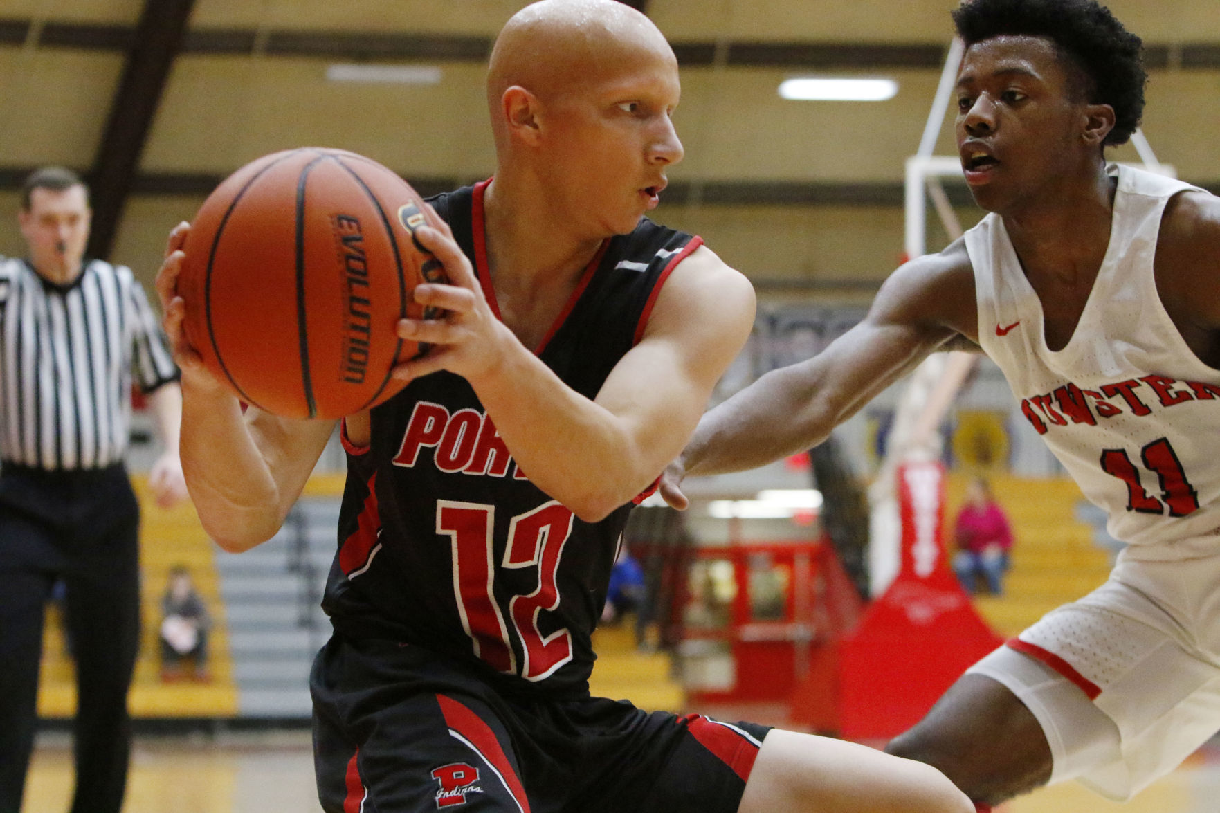 Portage at Munster boys basketball